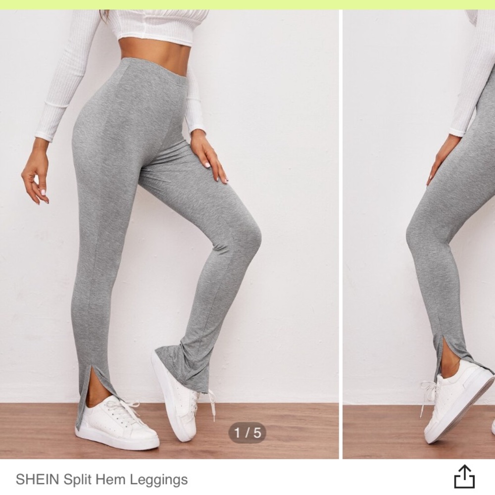 Grey leggings